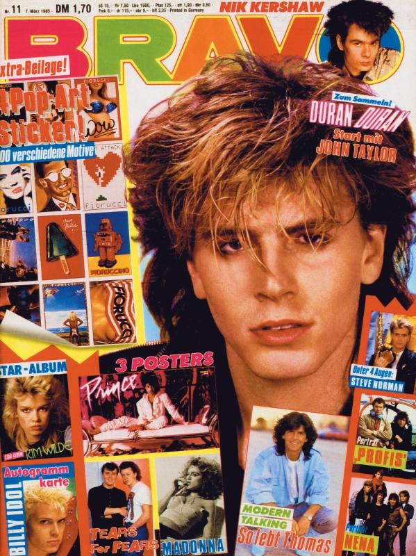 BRAVO Magazin - Alle Ausgaben von 1985 Nr. 11