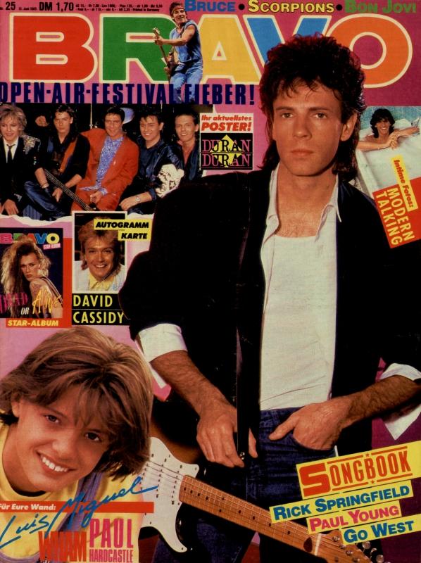 BRAVO Magazin - Alle Ausgaben von 1985 Nr. 25