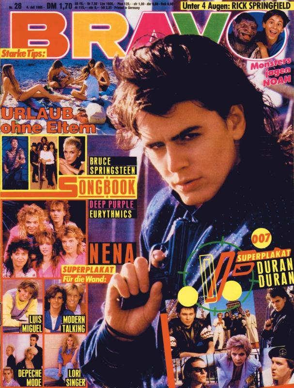 BRAVO Magazin - Alle Ausgaben von 1985 Nr. 28