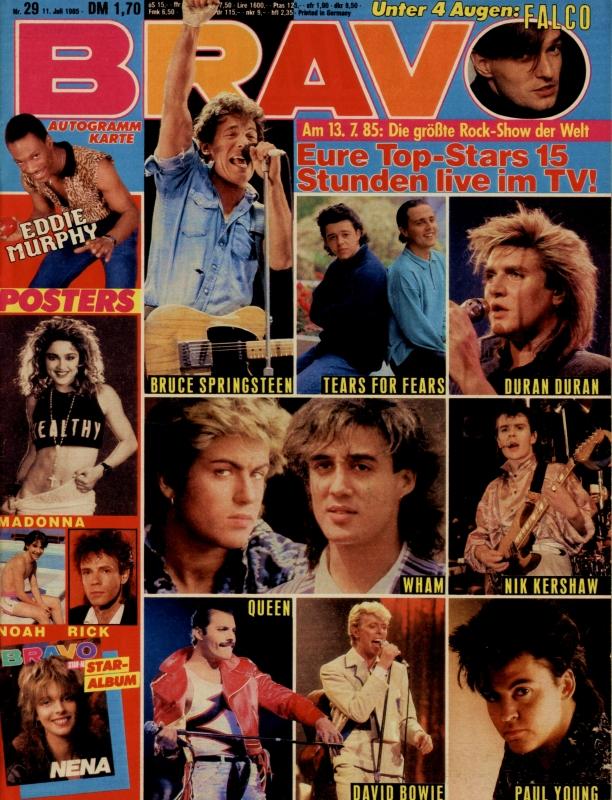 BRAVO Magazin - Alle Ausgaben von 1985 Nr. 29