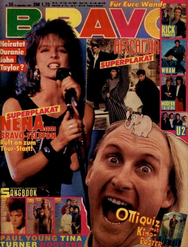 BRAVO Magazin - Alle Ausgaben von 1985 Nr. 38