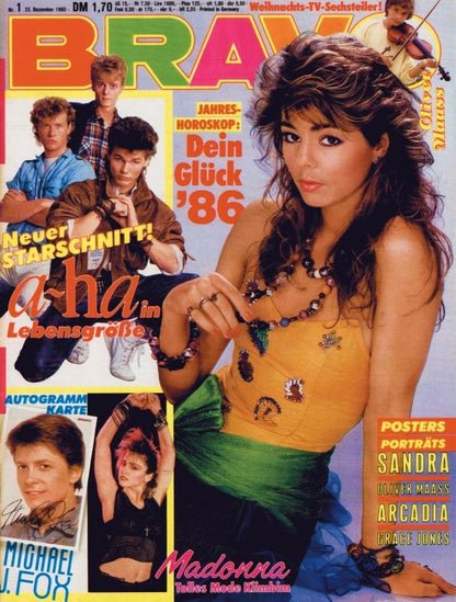 BRAVO Magazin - Alle Ausgaben von 1986 Nr. 01