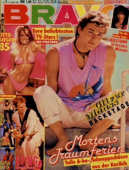 BRAVO Magazin - Alle Ausgaben von 1986 Nr. 05