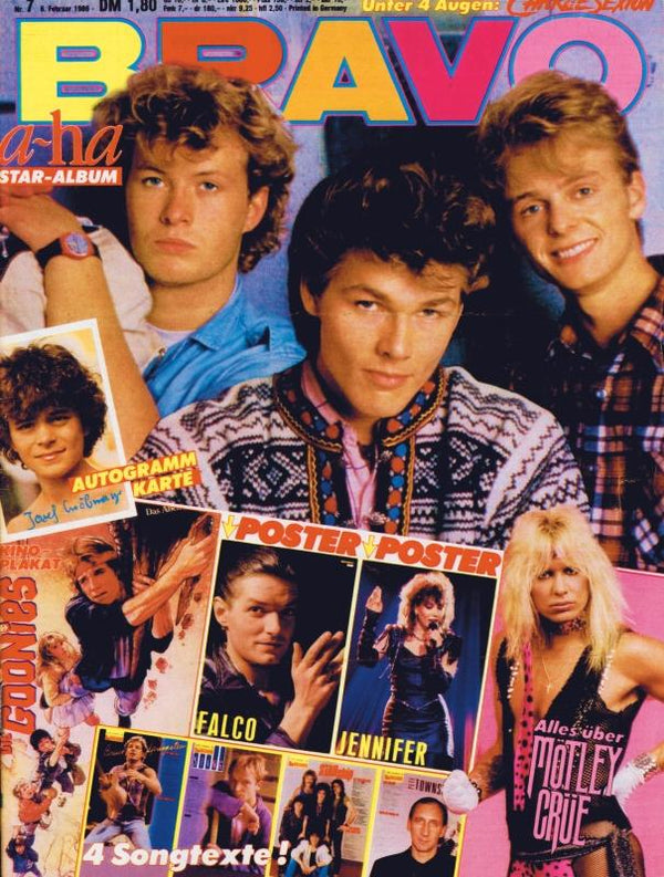 BRAVO Nr. 7 vom 8 février 1986 – Titelseite: Ah ah
