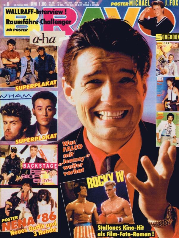 BRAVO Magazin - Alle Ausgaben von 1986 Nr. 08
