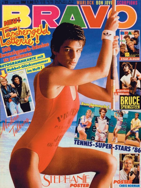 BRAVO Nr. 25 vom 12 juin 1986 – Titelseite: Stéphanie de Monaco