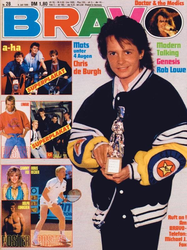 BRAVO Magazin - Alle Ausgaben von 1986 Nr. 28
