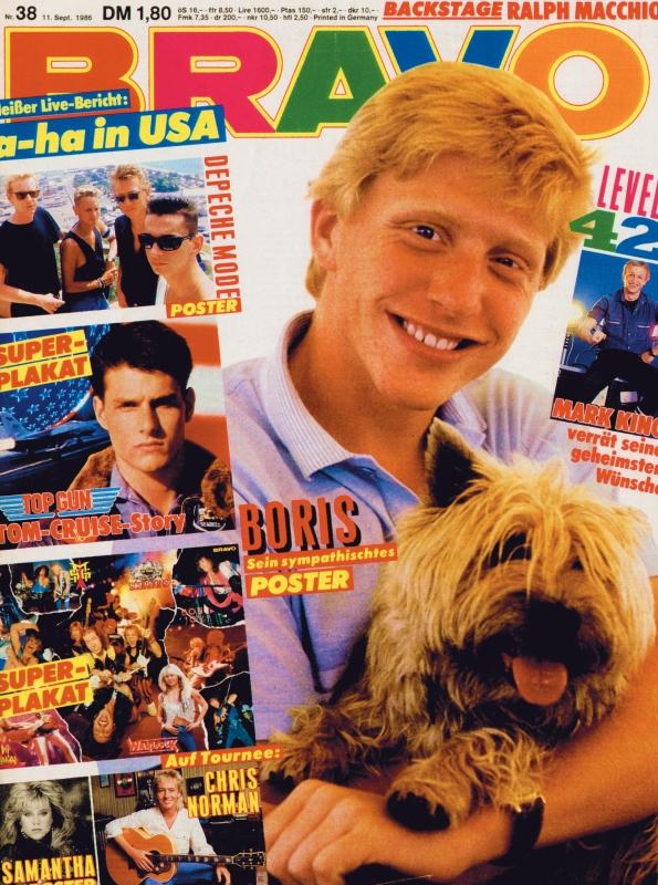 BRAVO Magazin - Alle Ausgaben von 1986 Nr. 38