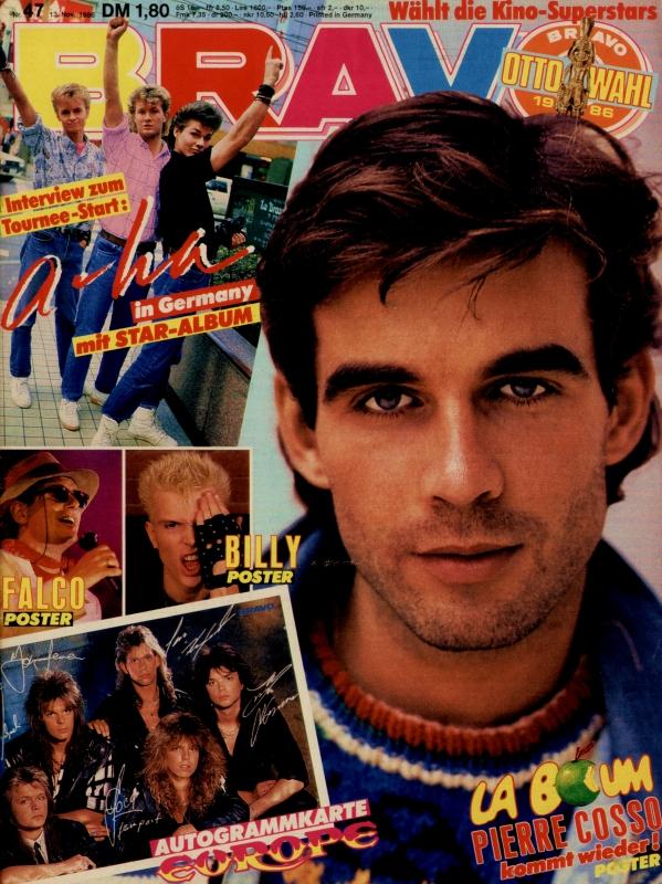 BRAVO Magazin - Alle Ausgaben von 1986 Nr. 47