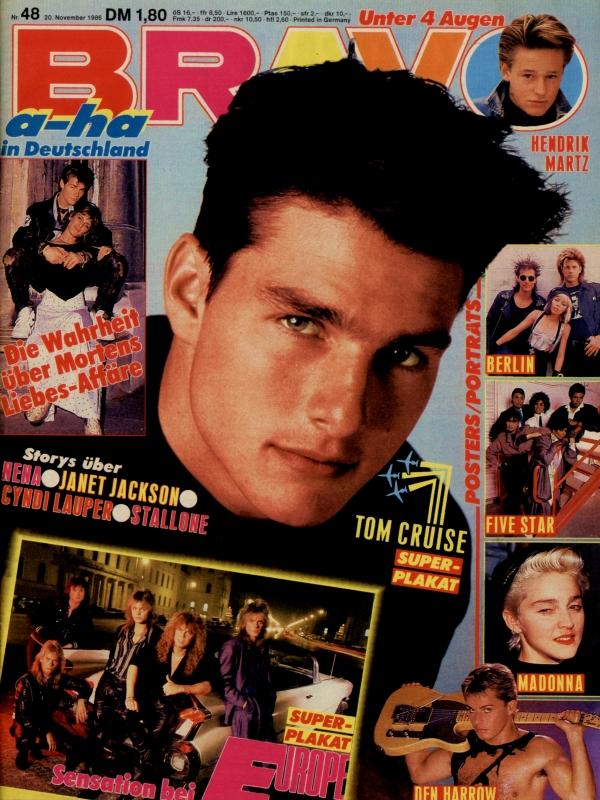 BRAVO Magazin - Alle Ausgaben von 1986 Nr. 48