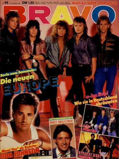 BRAVO Magazin - Alle Ausgaben von 1986 Nr. 49