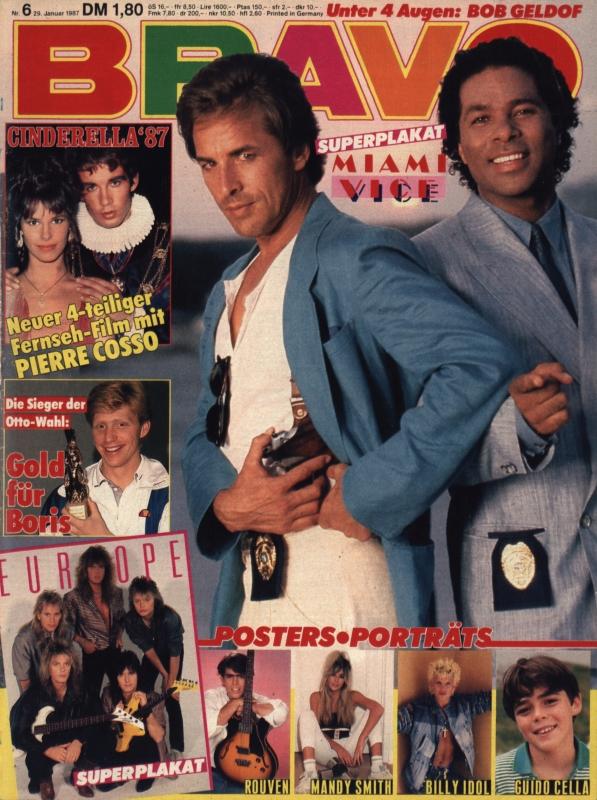 BRAVO Magazin - Alle Ausgaben von 1987 Nr. 06