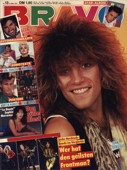 BRAVO Magazin - Alle Ausgaben von 1987 Nr. 13