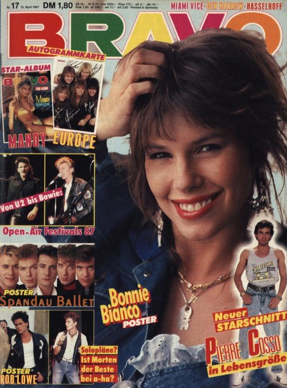 BRAVO Magazin - Alle Ausgaben von 1987 Nr. 17
