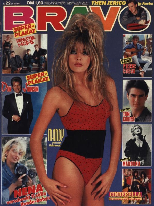 BRAVO Nr. 22 vom 21 mai 1987 – Titelseite: Mandy Smith