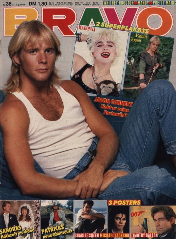 BRAVO Magazin - Alle Ausgaben von 1987 Nr. 36
