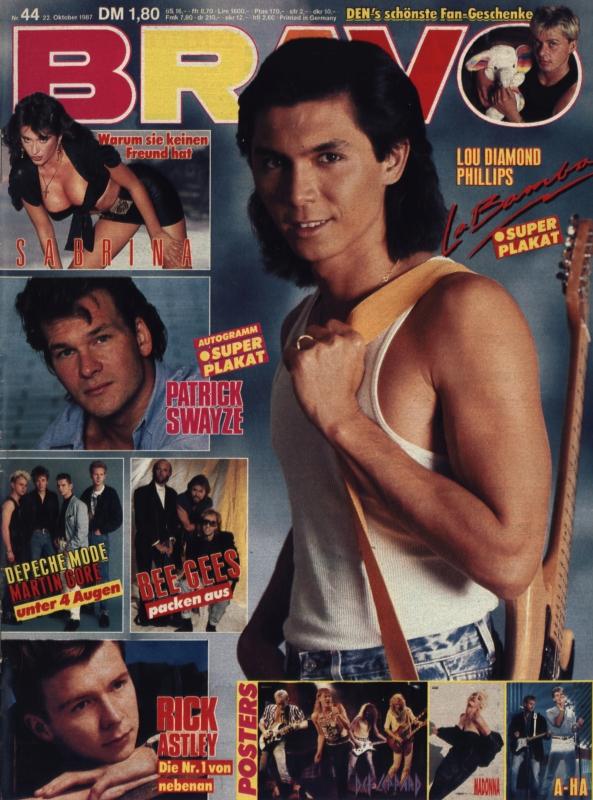 BRAVO Magazin - Alle Ausgaben von 1987 Nr. 44