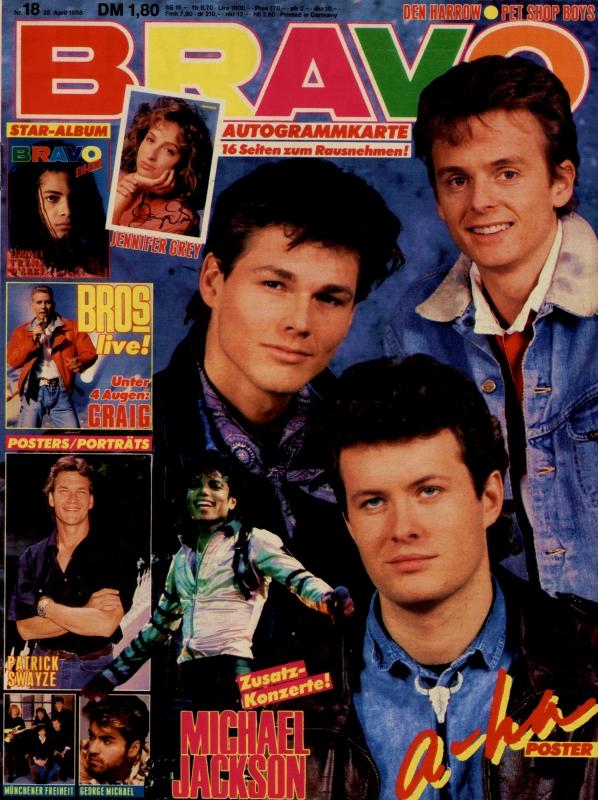 BRAVO Magazin - Alle Ausgaben von 1988 Nr. 18
