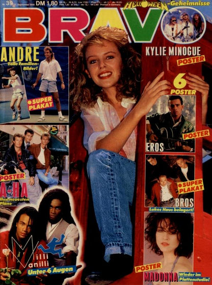 BRAVO Magazin - Alle Ausgaben von 1988 Nr. 39