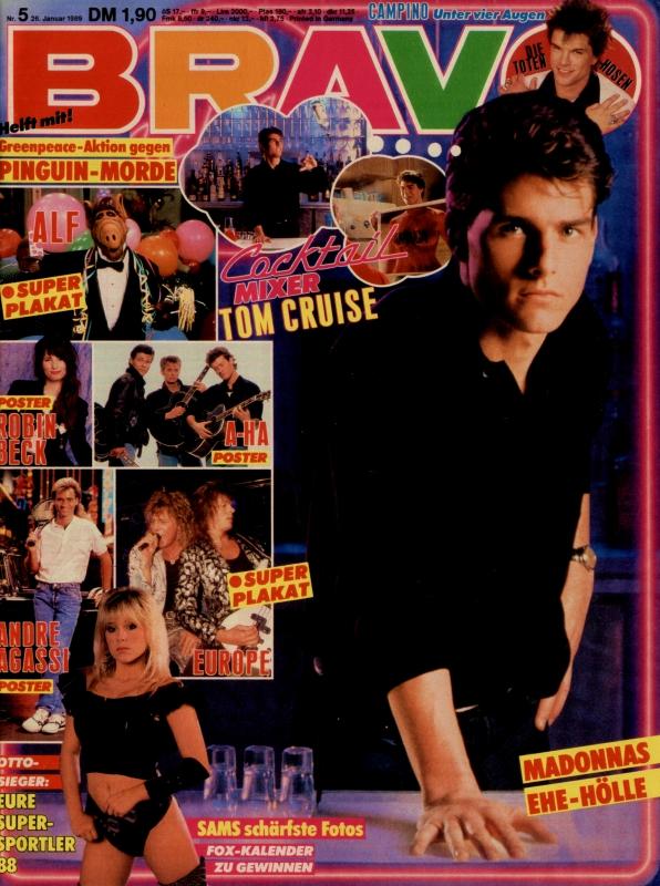 BRAVO Magazin - Alle Ausgaben von 1989 Nr. 05