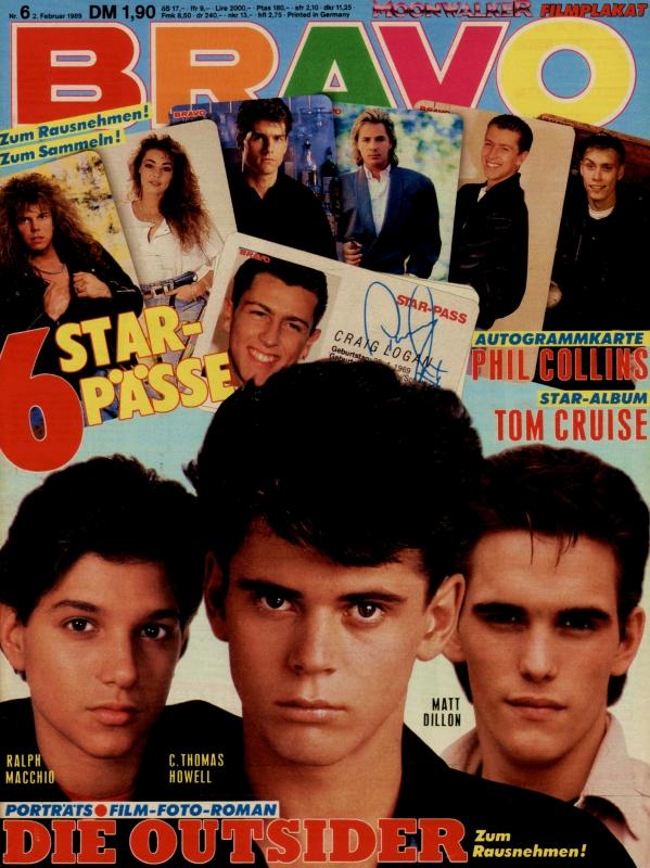 BRAVO Nr. 6 vom 2 février 1989 – Titelseite: Les étrangers