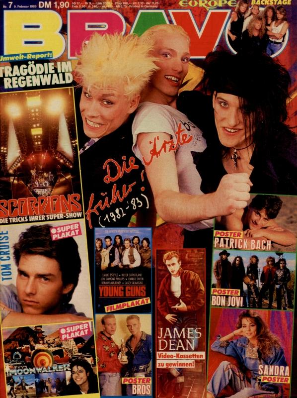 BRAVO Nr. 7 vom 9 février 1989 – Titelseite: Les médecins