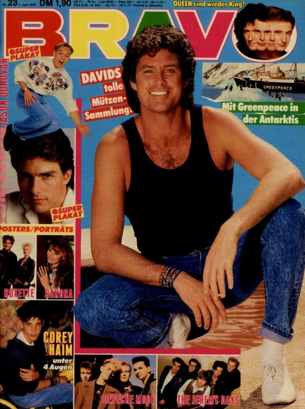 BRAVO Magazin - Alle Ausgaben von 1989 Nr. 23