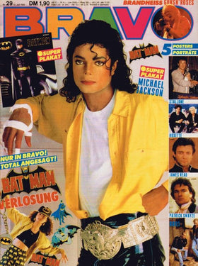 Magazine BRAVO 1989 – Tous les numéros individuellement en téléchargement PDF – Nr. 29