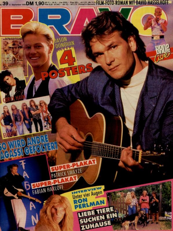 BRAVO Magazin - Alle Ausgaben von 1989 Nr. 39