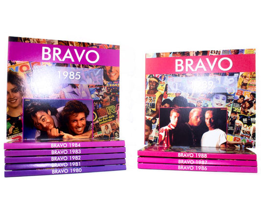 BRAVO Magazin Bundle - Alle Ausgaben der Jahre 1980 bis 1989