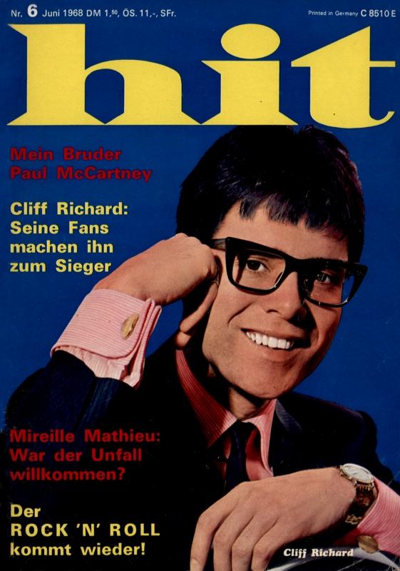 HIT Magazin - Alle Ausgaben von 1968 Nr. 06