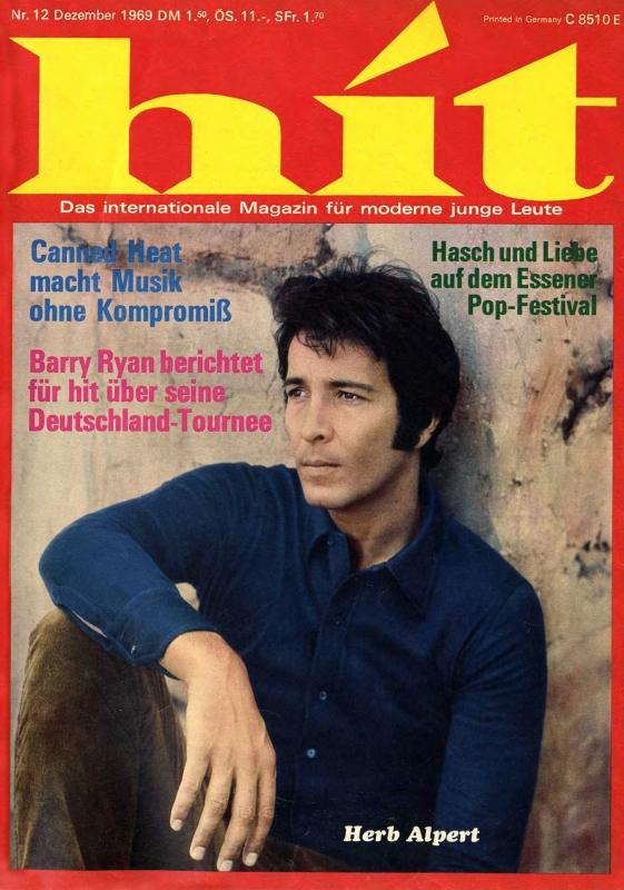 HIT Magazin - Alle Ausgaben von 1969 Nr. 12