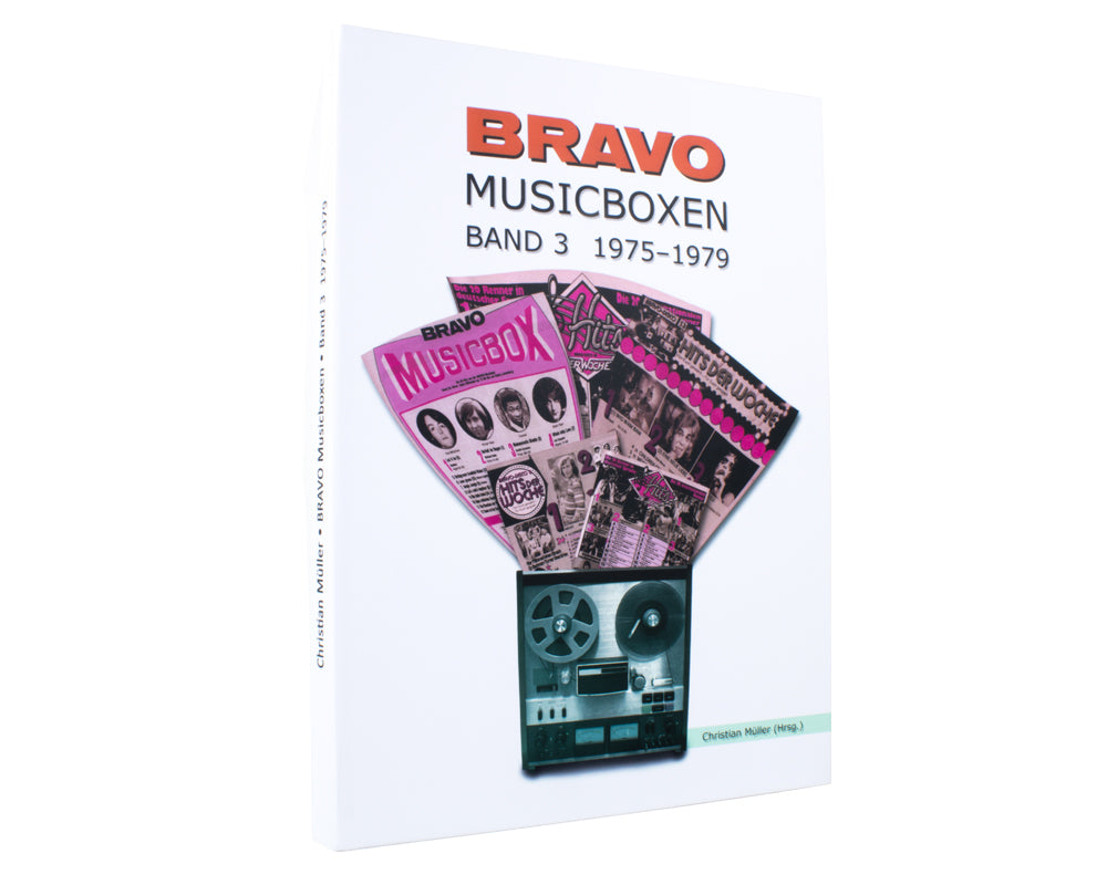 Das BRAVO MUSICBOXEN BUNDLE der 70er & 80er - Band 2, Band 3, Band 4, Band 5 - Alle Musicboxen und Charts von 1970 bis 1989