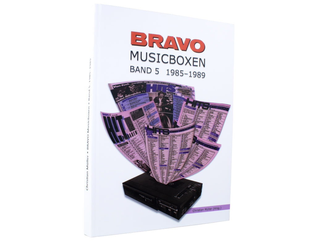 BRAVO MUSICBOXEN BUNDLE Band 4 und Band 5 - Alle Musicboxen und Charts von 1980 bis 1989