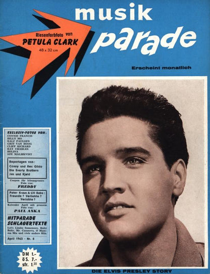MUSIK PARADE Magazin - Alle Ausgaben von 1963 Nr. 08