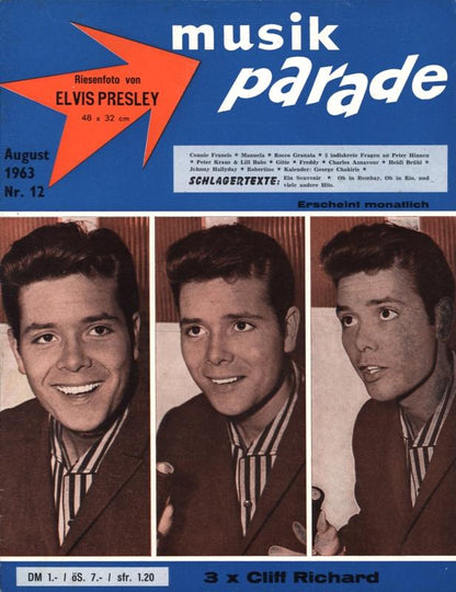 MUSIK PARADE Magazin - Alle Ausgaben von 1963 Nr. 12