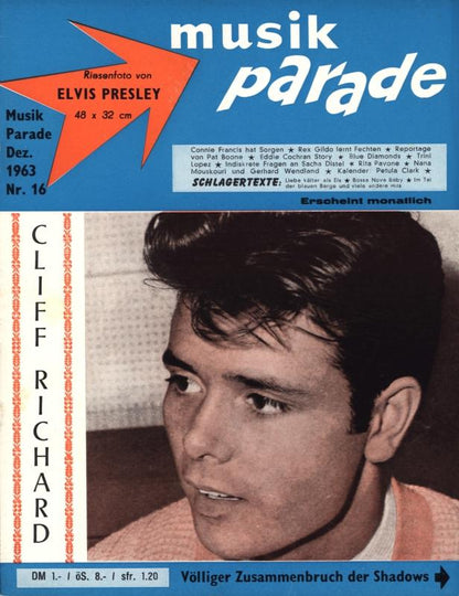 MUSIK PARADE Magazin - Alle Ausgaben von 1963 Nr. 16