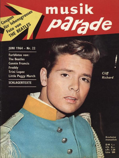 MUSIK PARADE Magazin - Alle Ausgaben von 1964 Nr. 22