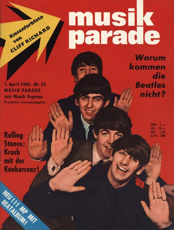 MUSIK PARADE Magazin - Alle Ausgaben von 1965 Nr. 33