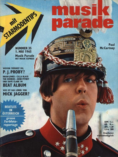 MUSIK PARADE Magazin - Alle Ausgaben von 1965 Nr. 35