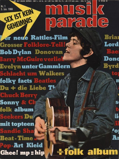 MUSIK PARADE Magazin - Alle Ausgaben von 1966 Nr. 01