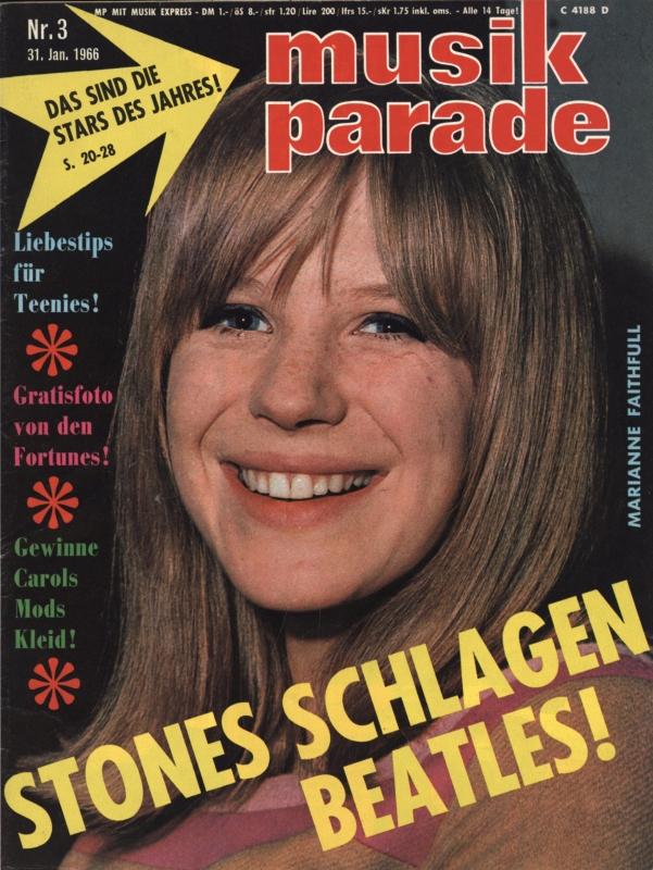MUSIK PARADE Magazin - Alle Ausgaben von 1966 Nr. 03
