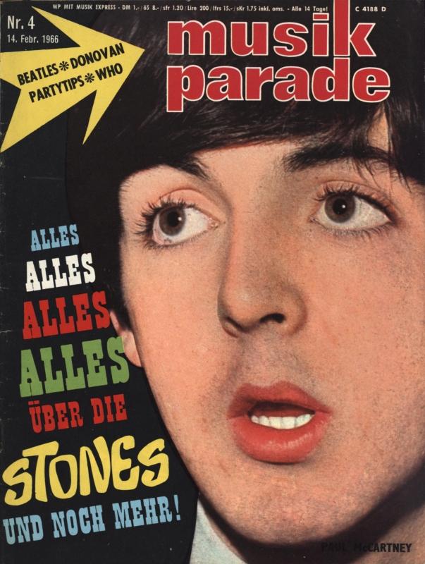 MUSIK PARADE Magazin - Alle Ausgaben von 1966 Nr. 04