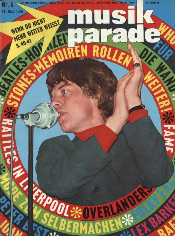 MUSIK PARADE Magazin - Alle Ausgaben von 1966 Nr. 06
