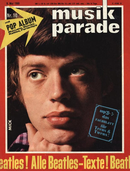 MUSIK PARADE Magazin - Alle Ausgaben von 1966 Nr. 10