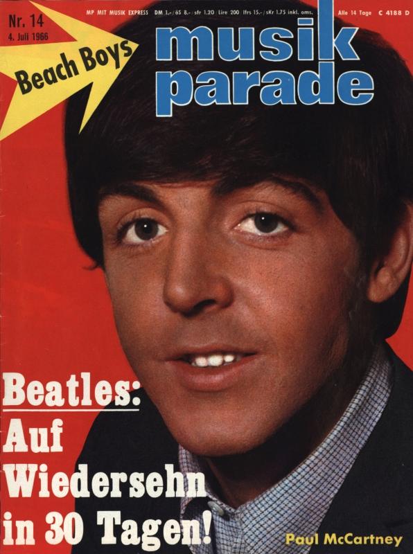 MUSIK PARADE Magazin - Alle Ausgaben von 1966 Nr. 14