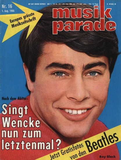 MUSIK PARADE Magazin - Alle Ausgaben von 1966 Nr. 16