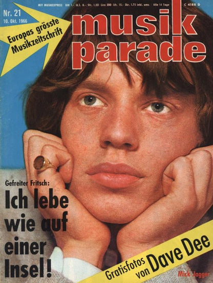 MUSIK PARADE Magazin - Alle Ausgaben von 1966 Nr. 21