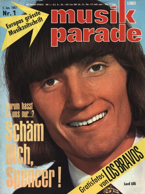 MUSIK PARADE Magazin - Alle Ausgaben von 1967 Nr. 01