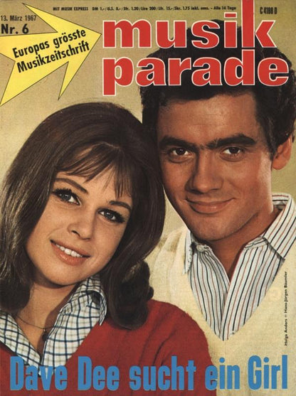 MUSIK PARADE Magazin - Alle Ausgaben von 1967 Nr. 06